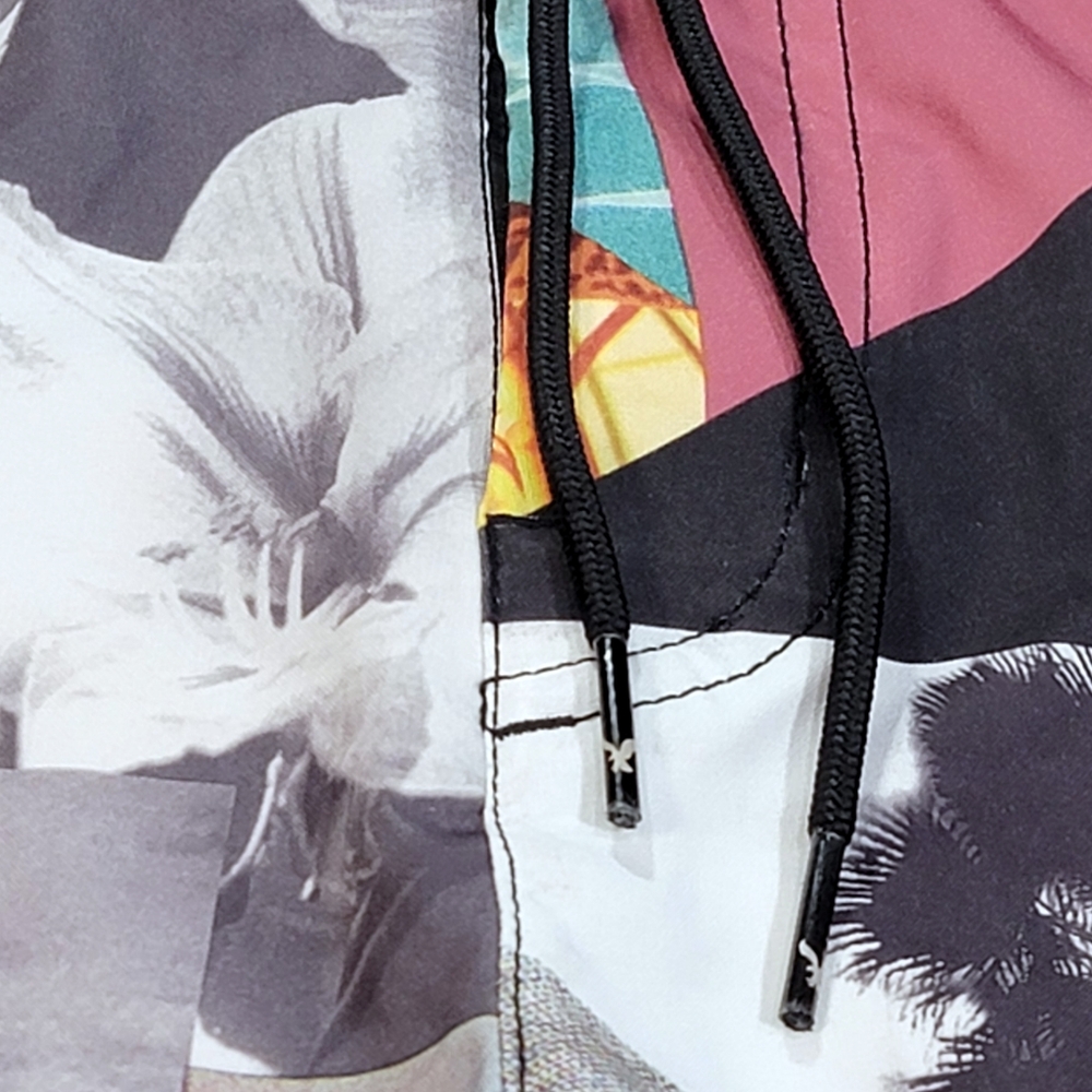 Men's American Eagle Beach/Surf Patchwork Board S… - image 7